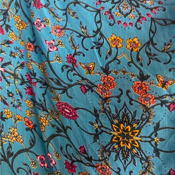 Angie Teal Boho Kimono/Cardigan NWOT - Picture 3 of 3